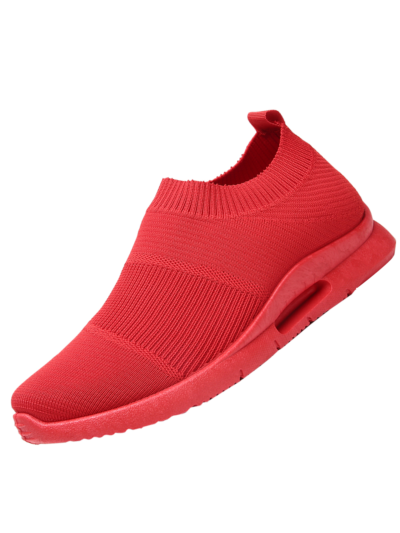 classic outdoor flying woven slip on running shoes details 2