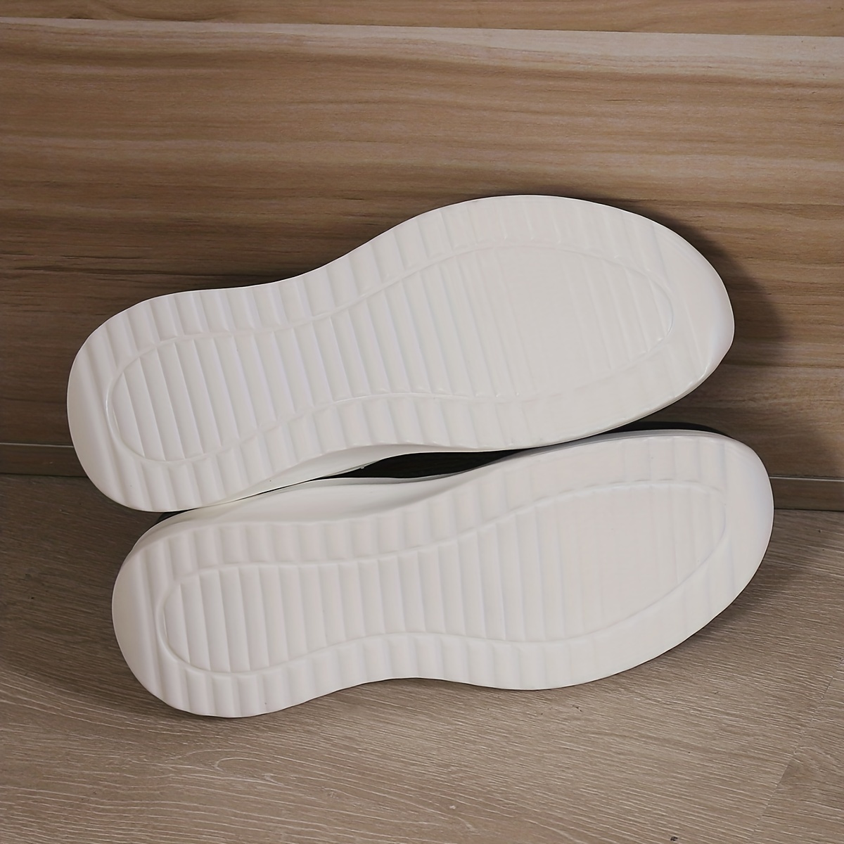 womens mesh panel platform sneakers round toe low top versatile shoes breathable comfy summer shoes details 2